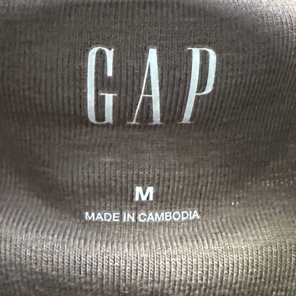 GAP Brown Button Down Top - Medium - image 2